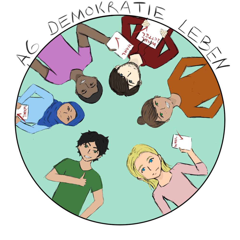 Grafik Logo Demokratie leben