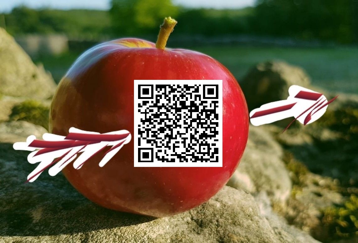 Apfeljagd und QR